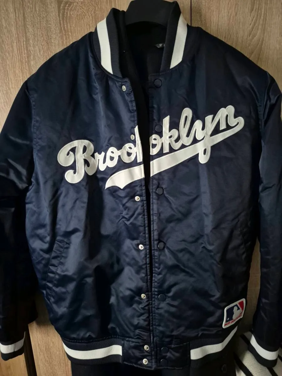 MLB BROOKLYN SATIN JACKET - Image 1