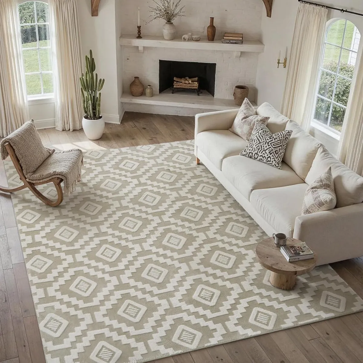 Rugs Living Room 240x300cm Fluffy Area for - Image 3