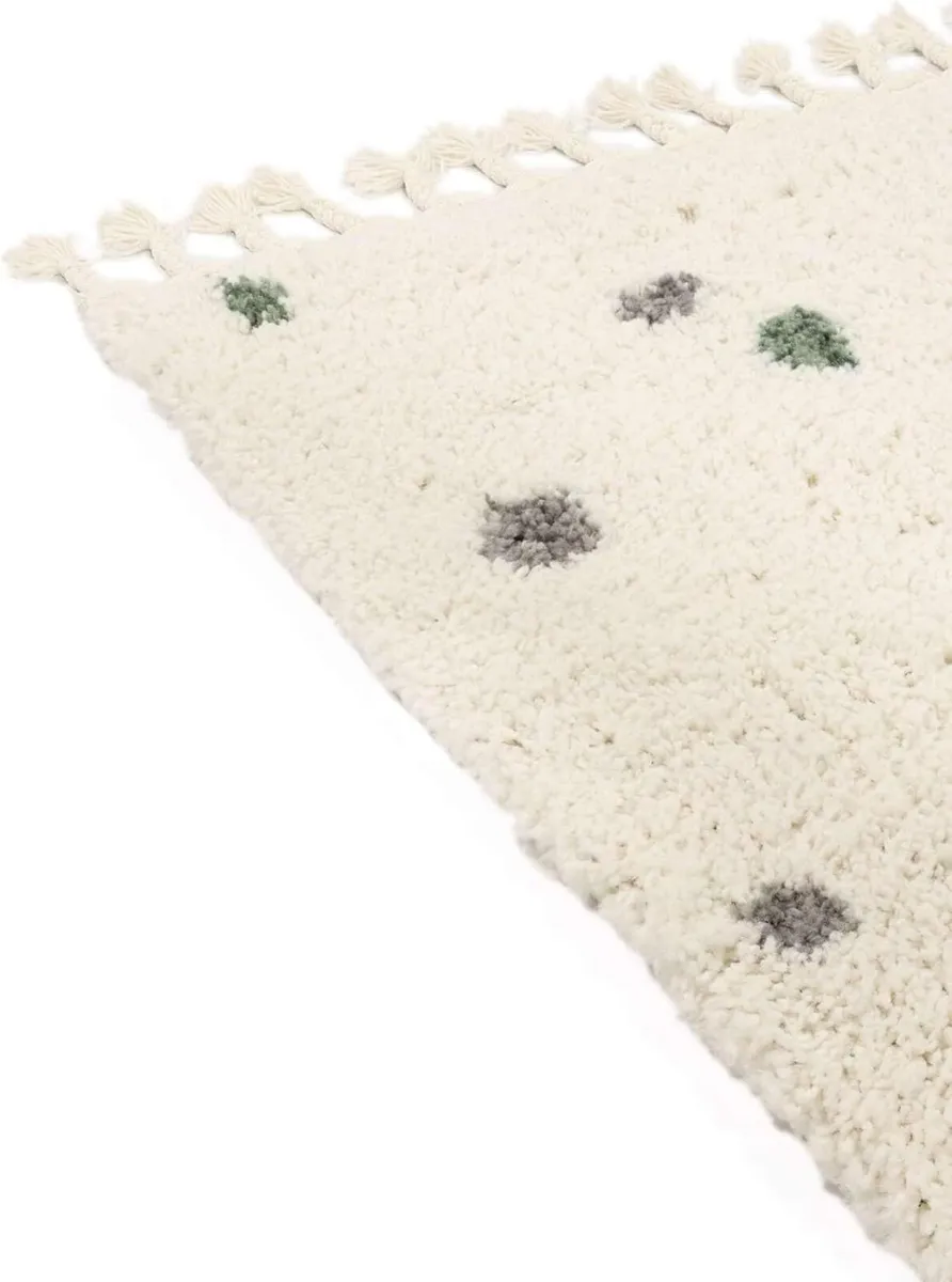 Confetti Kids Rug Shaggy/Handloom 4′7″ x 6′7″ ft - Image 3