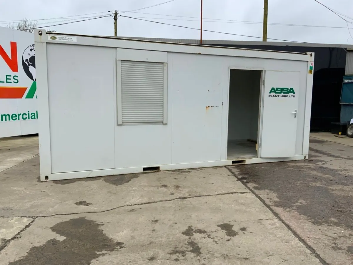 20ft  OPEN PLAN SITE OFFICE CONTAINER.........1971 - Image 2