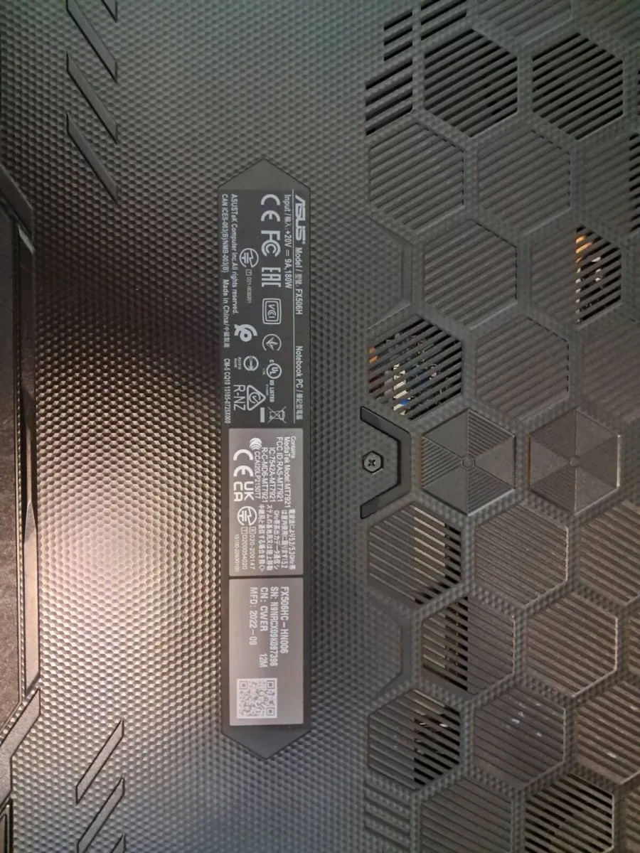 Asus Tuf fx506h - Image 2