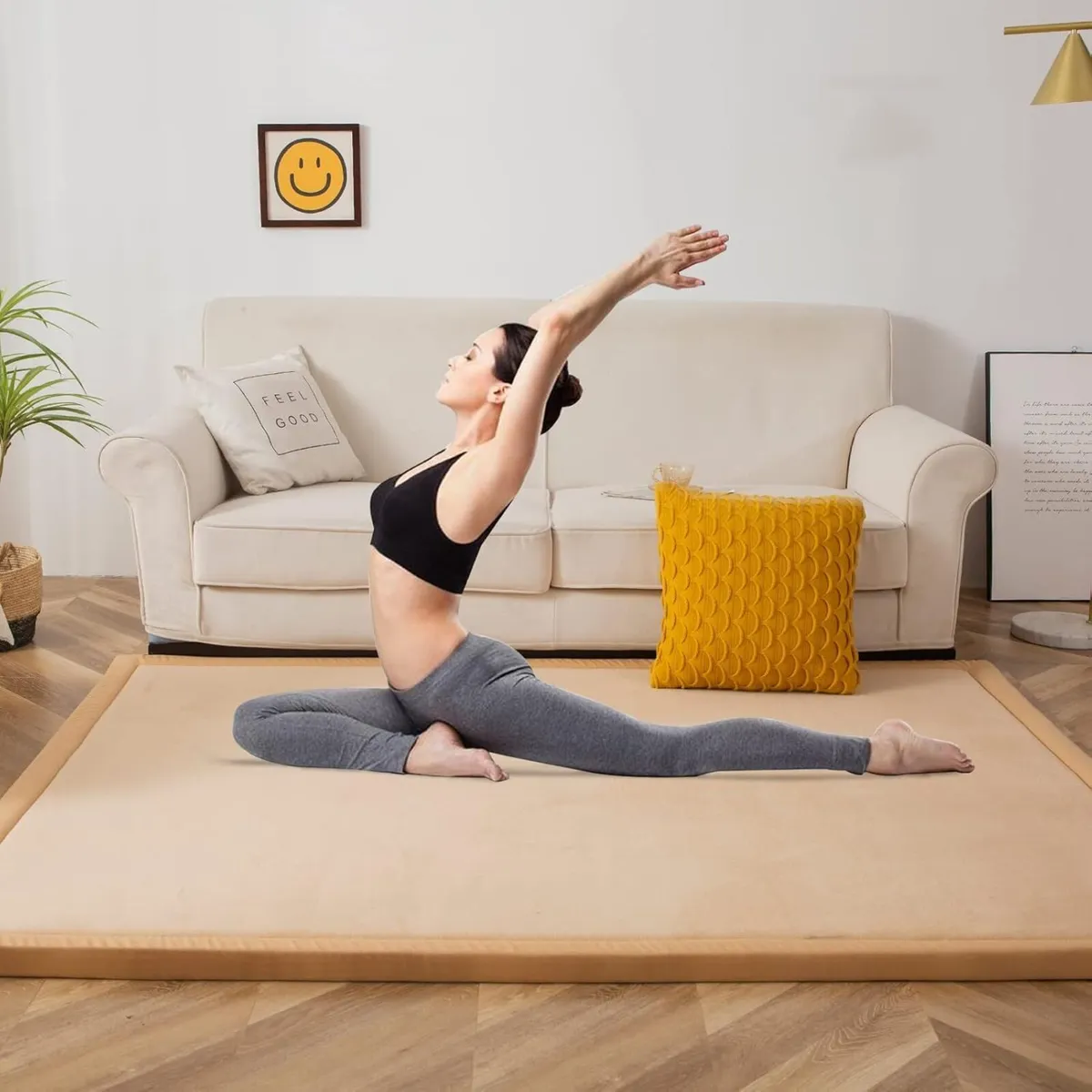 Velvet Baby Play Mellow Mat 3cm Thick Area Rug - Image 3