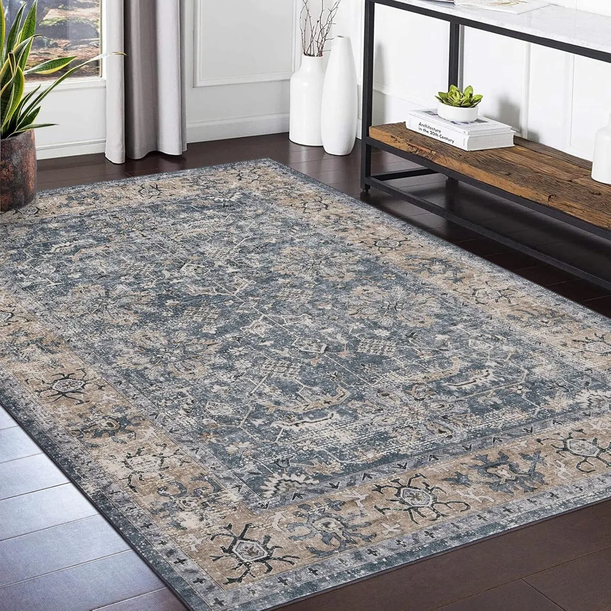 Washable Rug Rugs Living Room Carpet for Bedroom - Image 3
