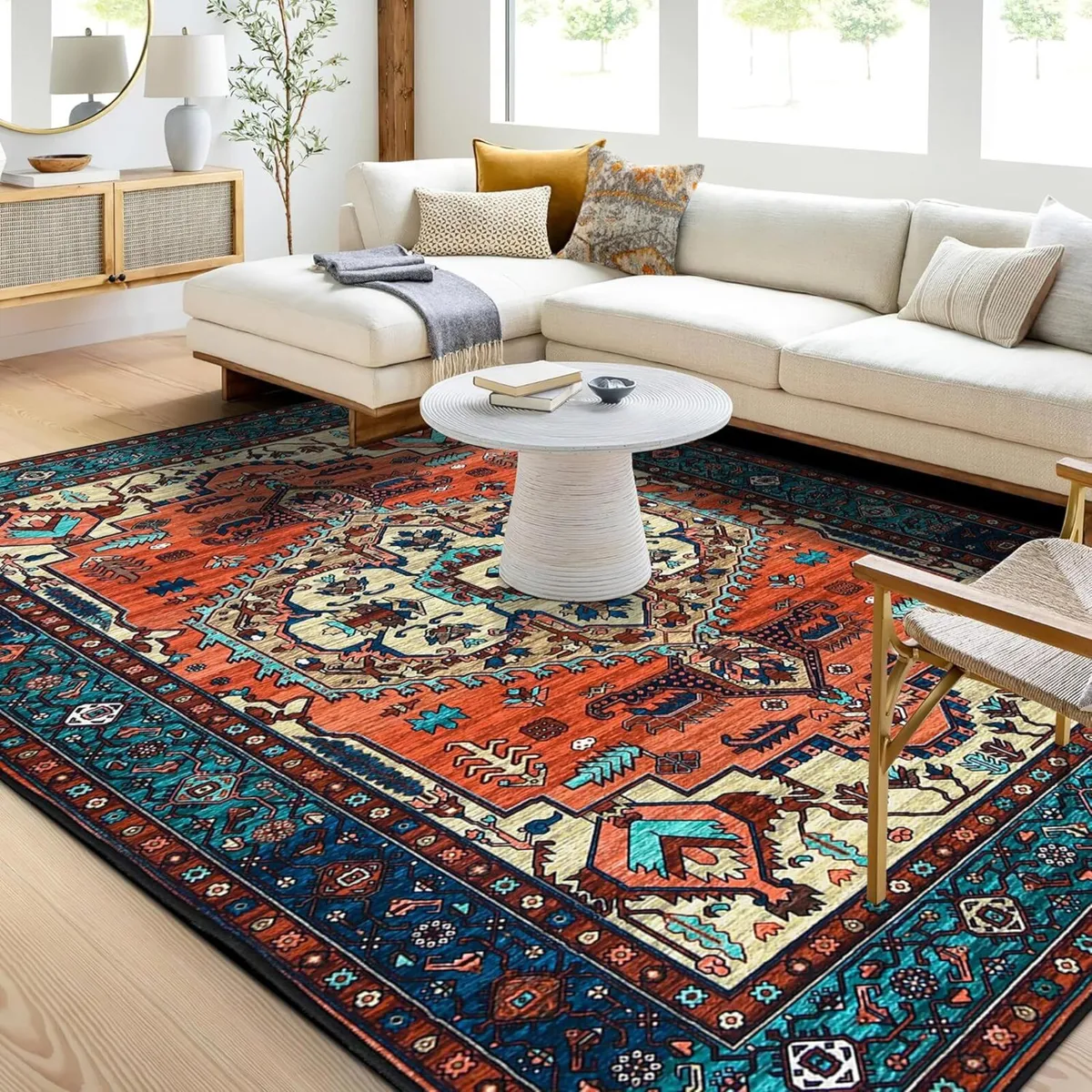 Vintage Rugs Living Room Extra Large 200x280cm - Image 1