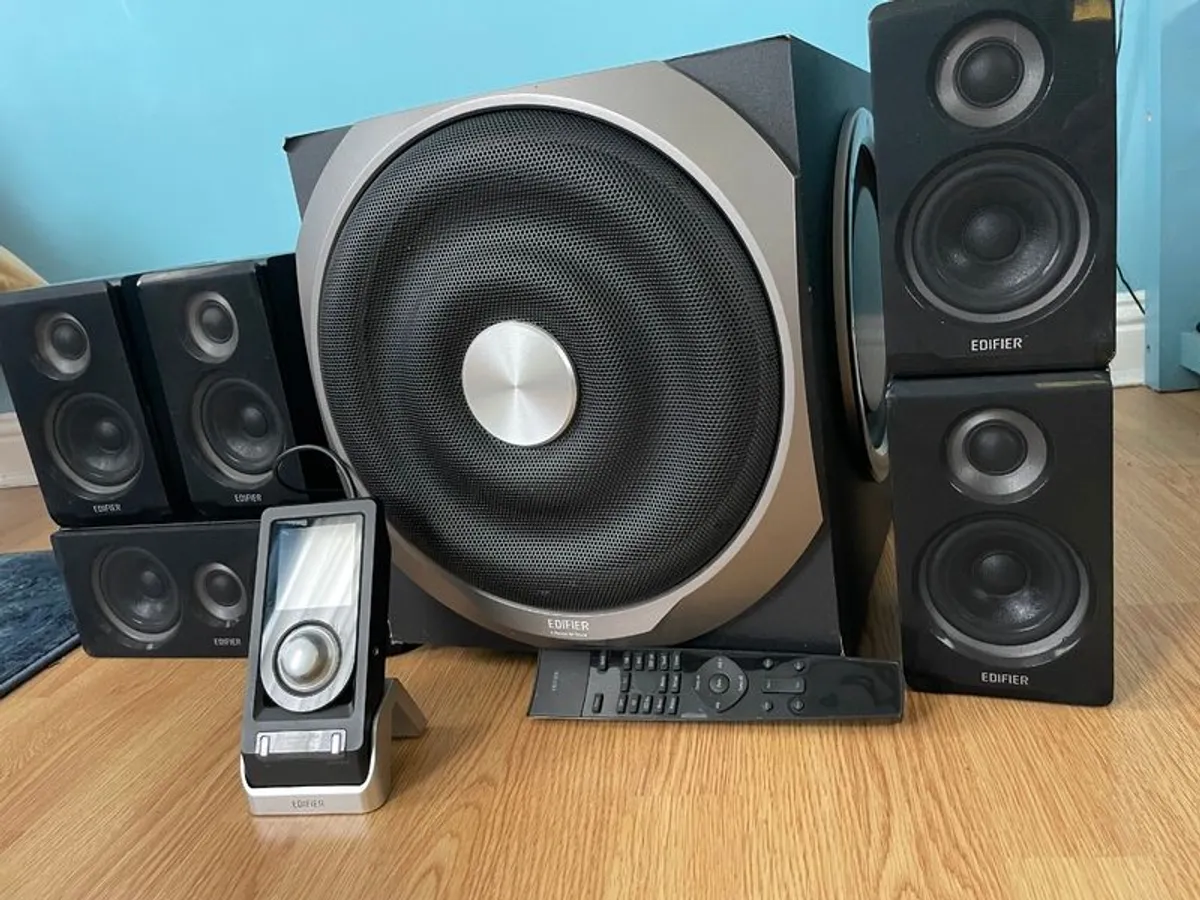 Edifier S760D 5.1 Surround Sound System Full Set (540W) - Image 2