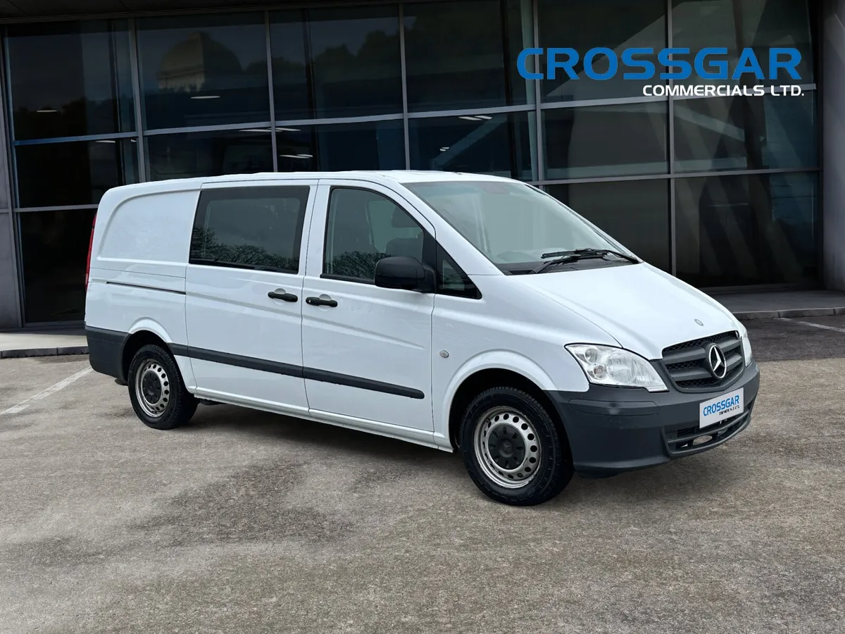 Mercedes Vito Crew Van Ideal Van For Dog Transport - Image 1