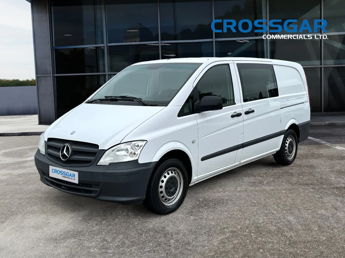 Mercedes Vito Crew Van Ideal Van For Dog Transport - Image 2