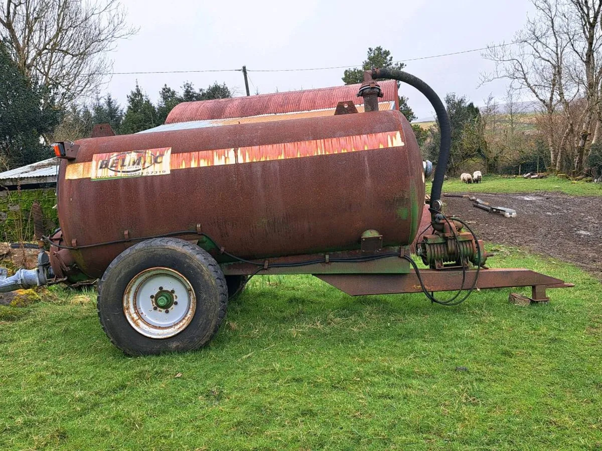 Slurry tanker
