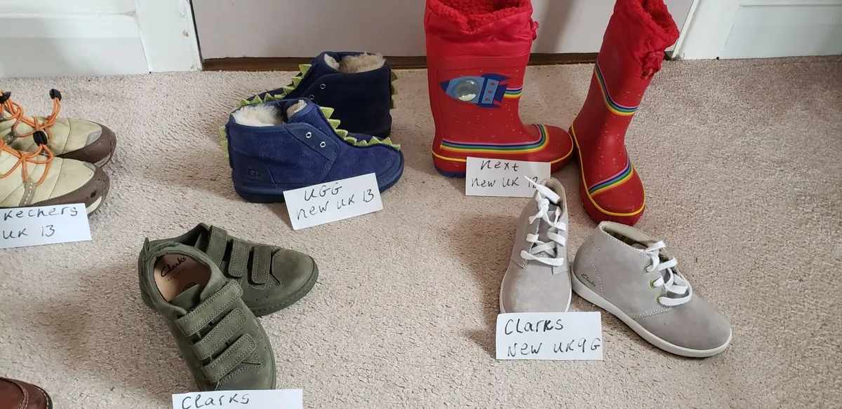 kids Shoes selection From size uk 9 to uk 13 - Image 2