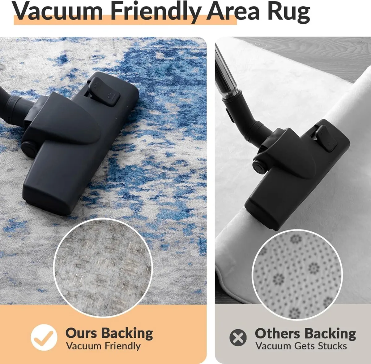 Washable Rugs Living Room 240x300 cm Modern - Image 3