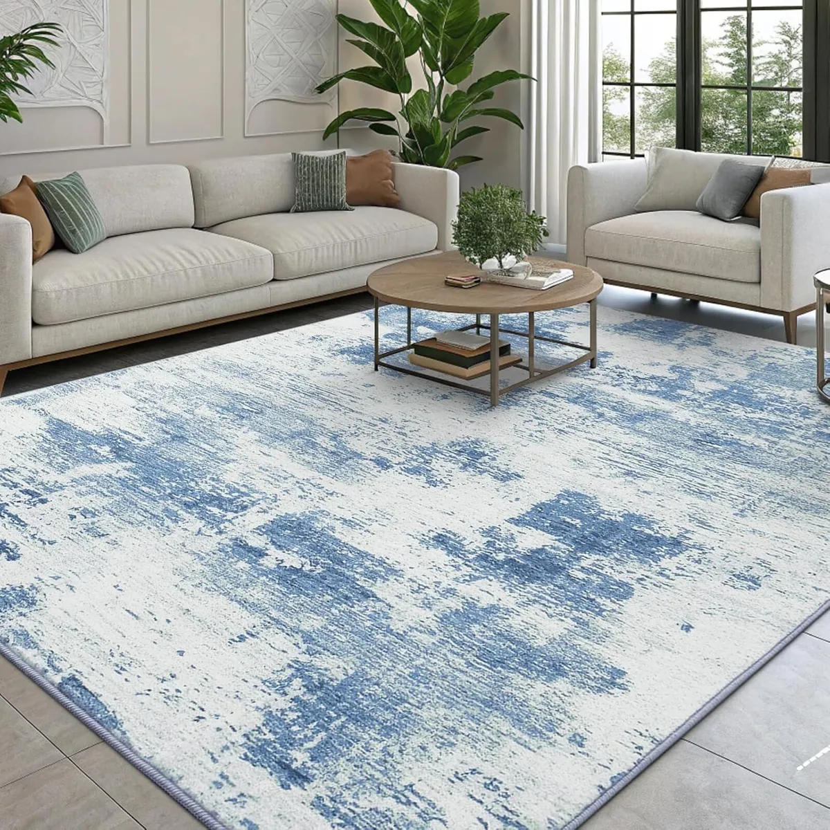 Modern Abstract Area Rugs Living Room 240x340cm - Image 1