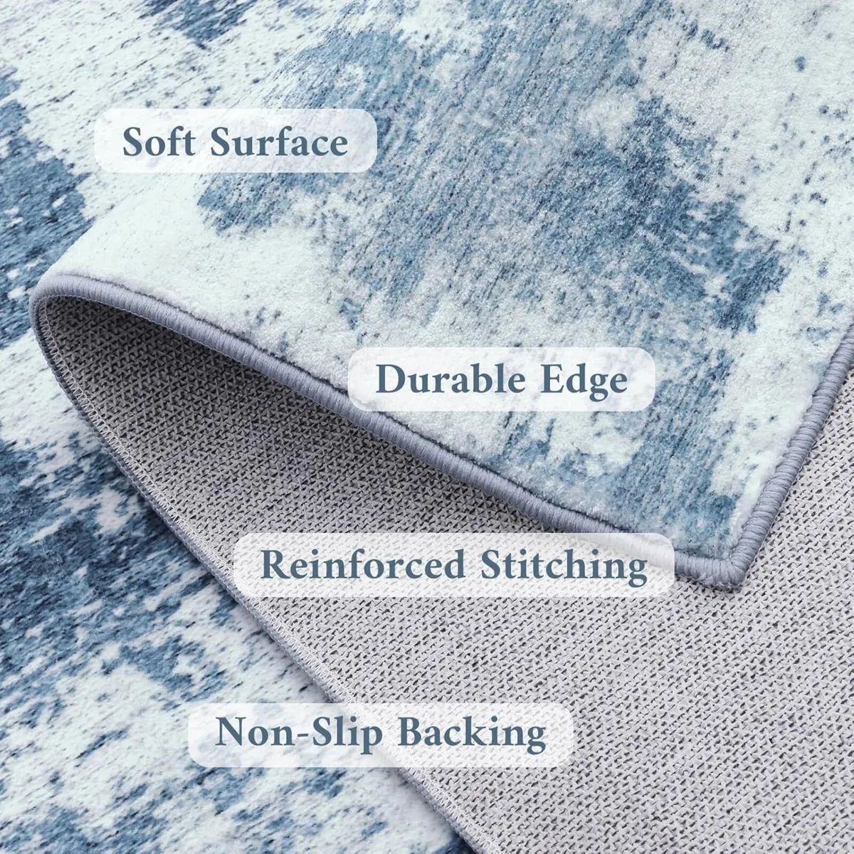 Modern Abstract Area Rugs Living Room 240x340cm - Image 3