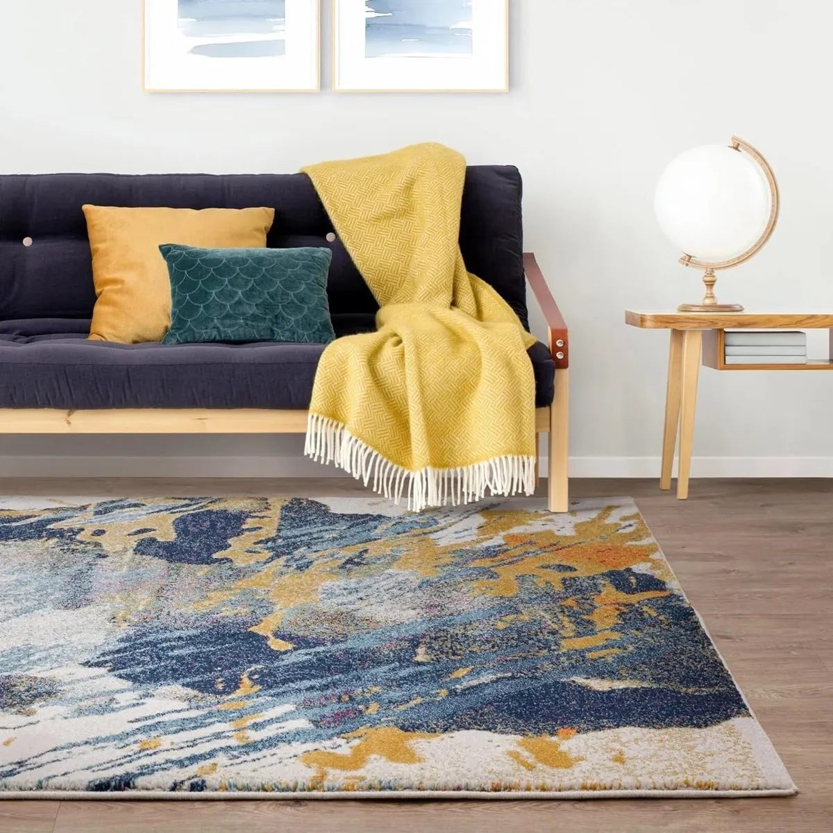 Nova Abstract Rug for Living Room Dining Bedroom - Image 1