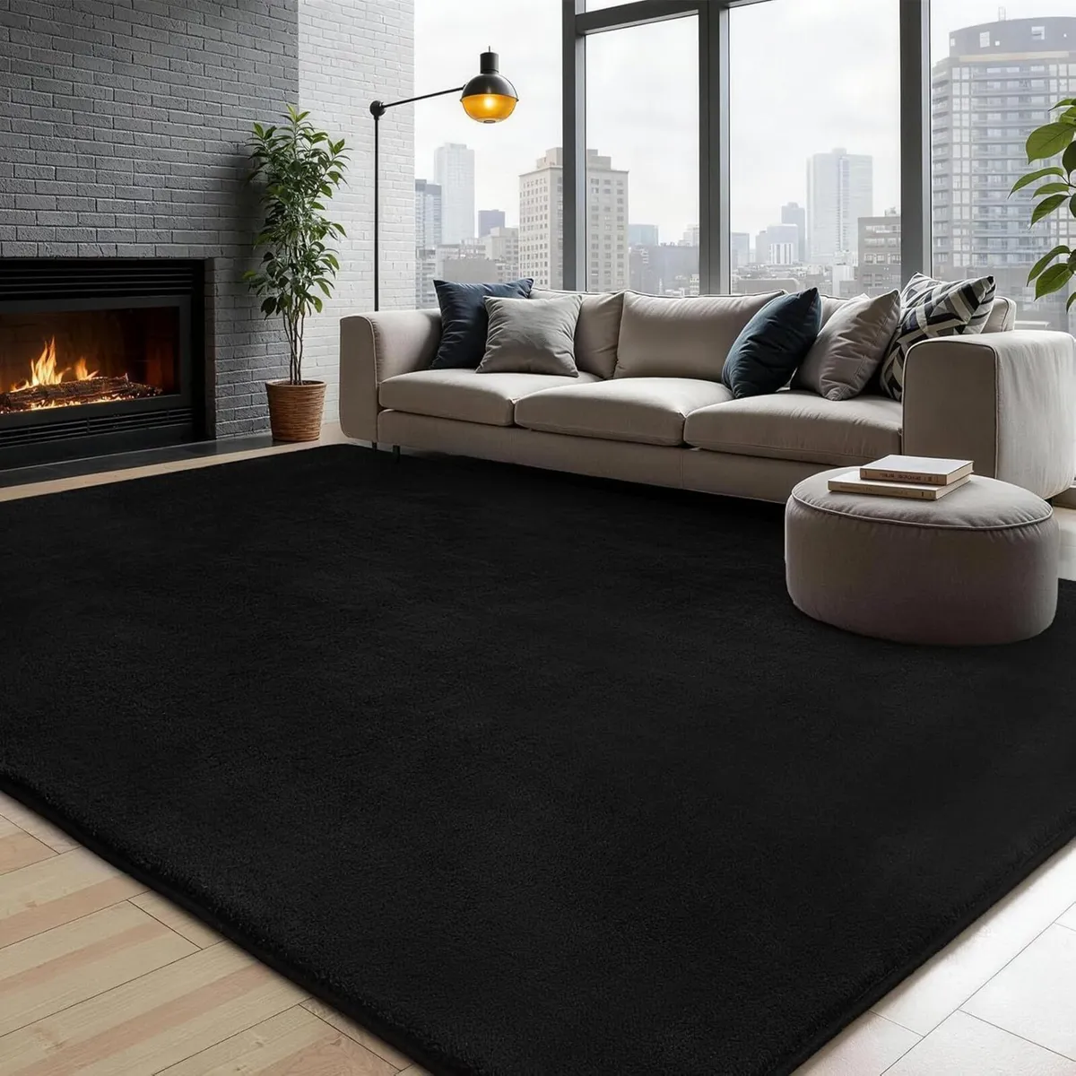 Soft Area Rugs for Living Room Fluffy Large - Image 1