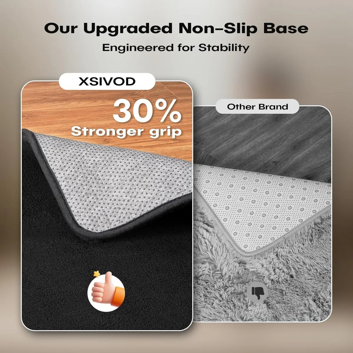 Soft Area Rugs for Living Room Fluffy Large - Image 3