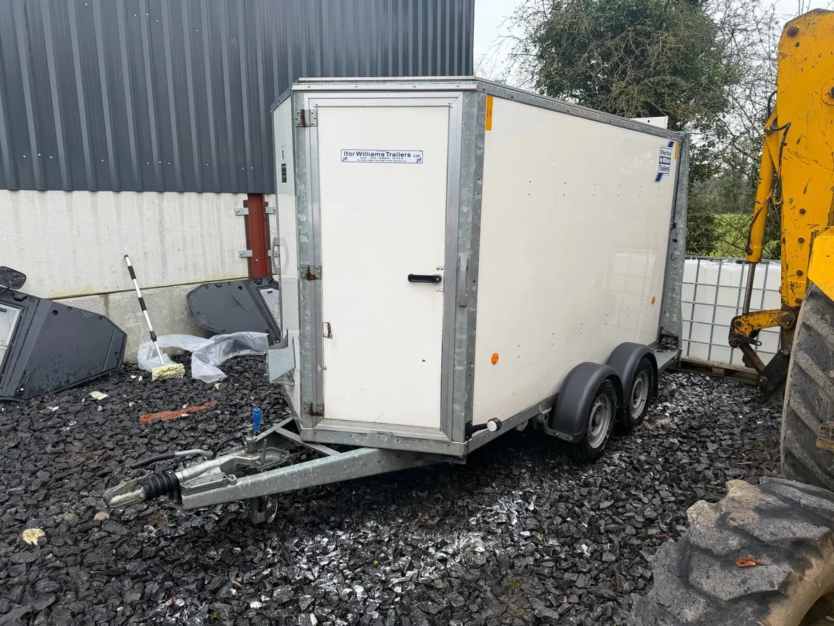 Ivor Williams box trailer - Image 2