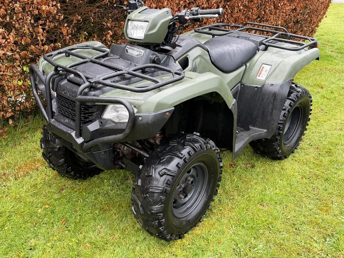 2018 Honda 500 ManualPowersteering Oversized Tyres - Image 4