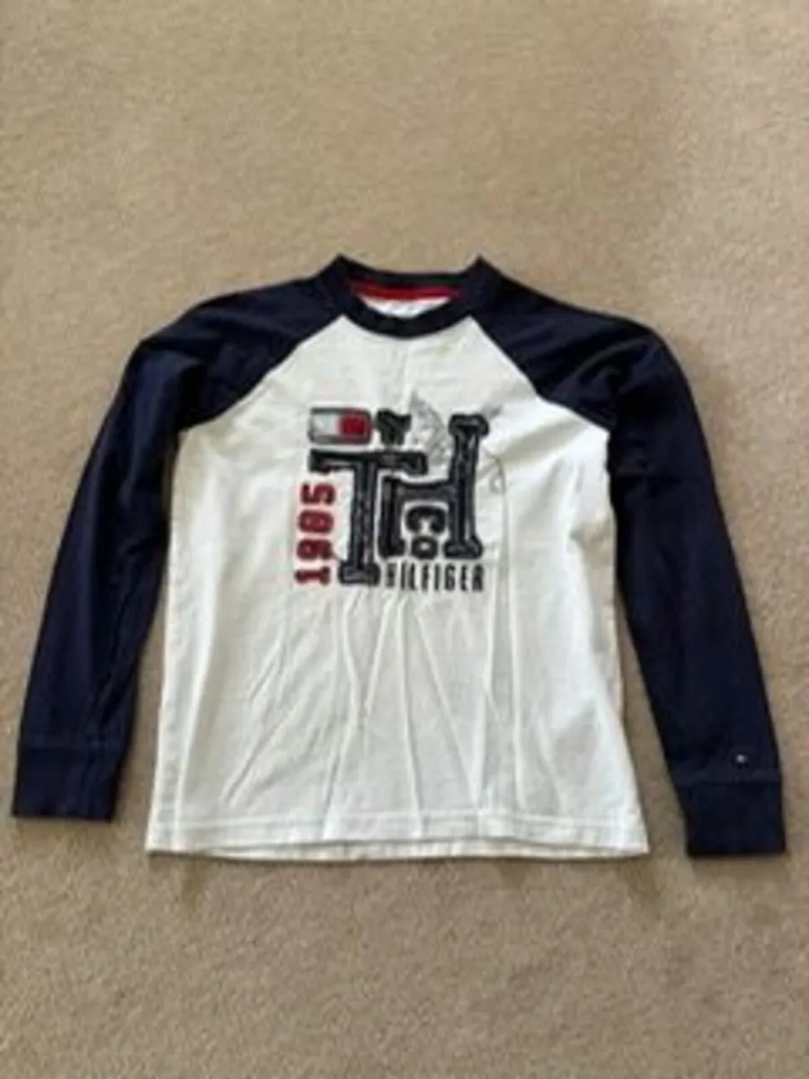 Tommy Hilfiger Long Sleeve Top age 6-7 - Image 1
