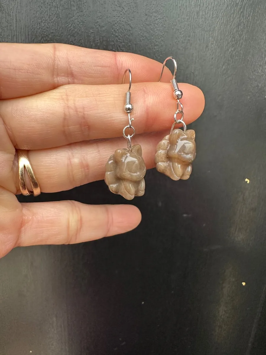 Foxes earrings - Image 2