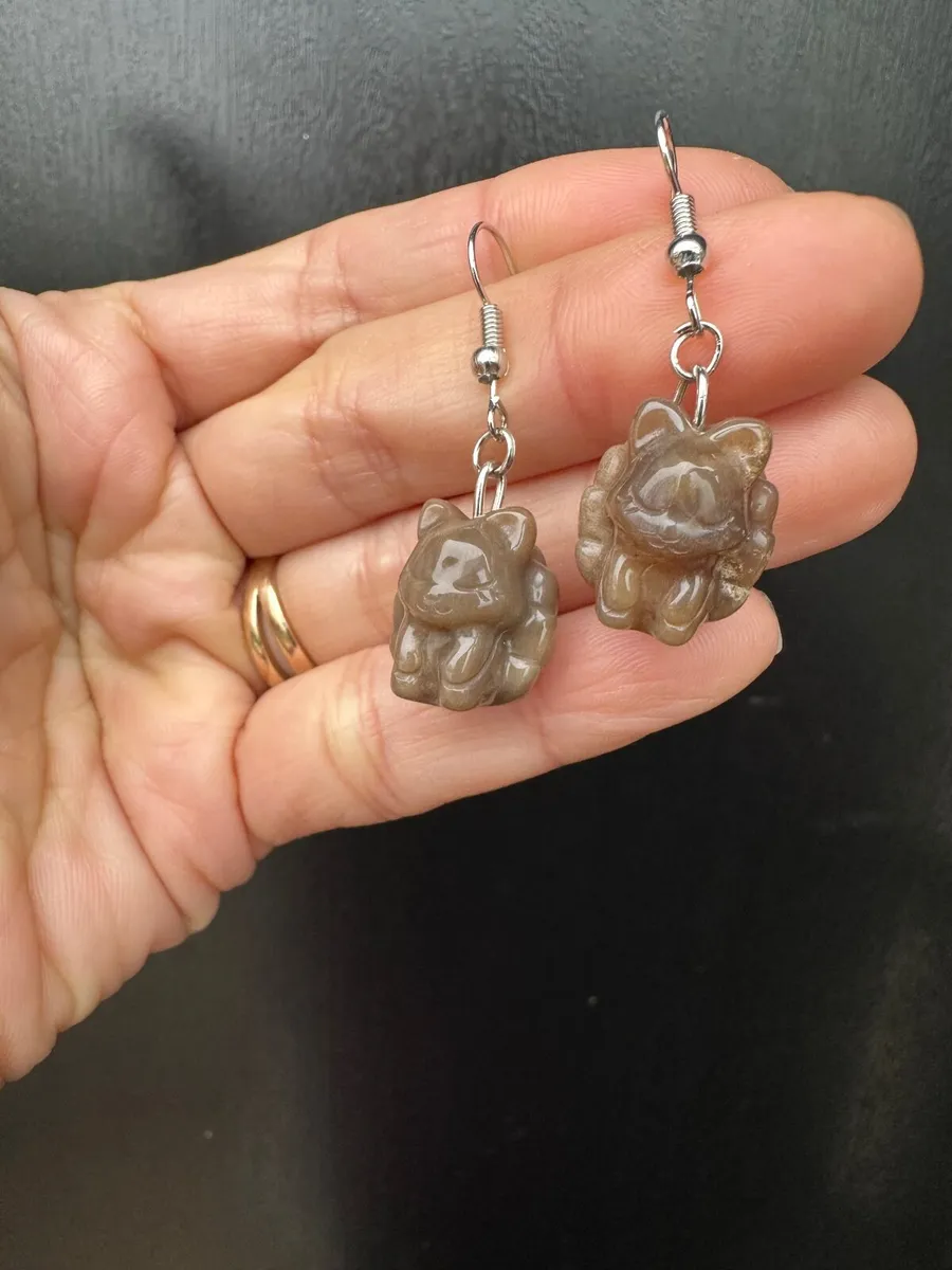 Foxes earrings - Image 1