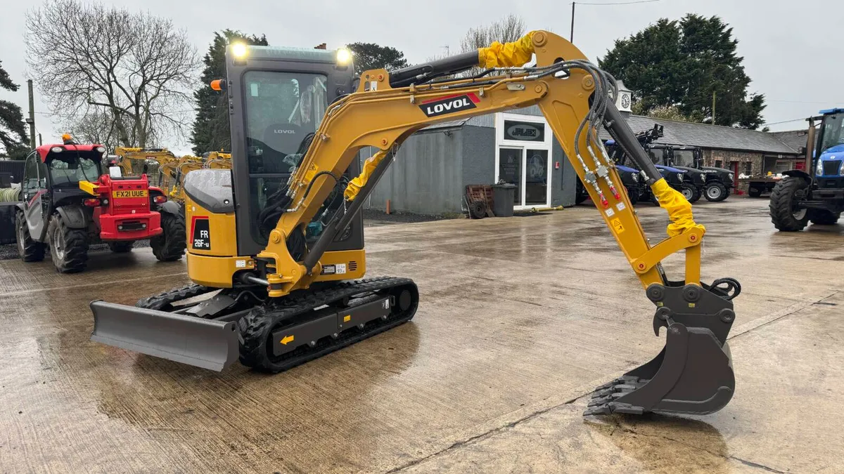 Lovol FR26F-u Mini Excavator - Image 3