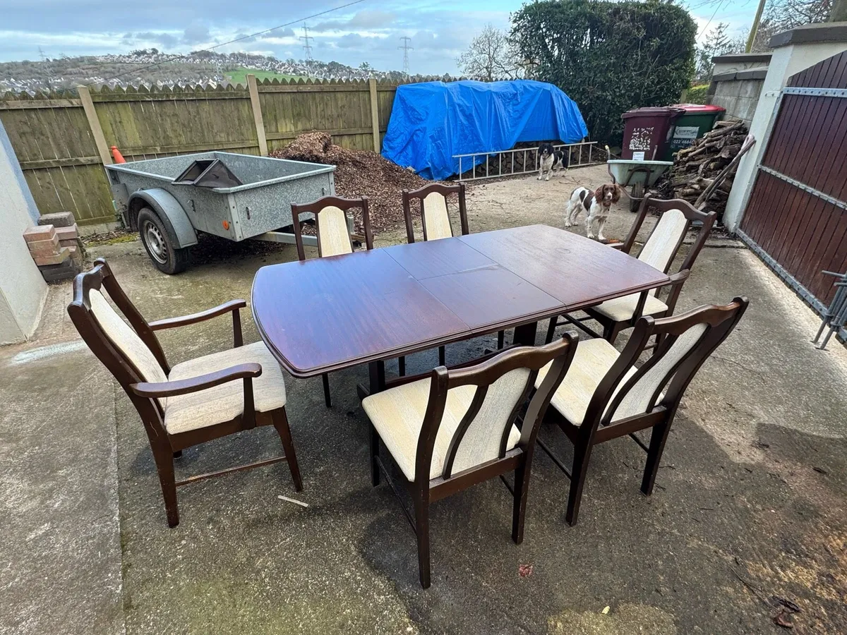Dining table and chairs - Image 4