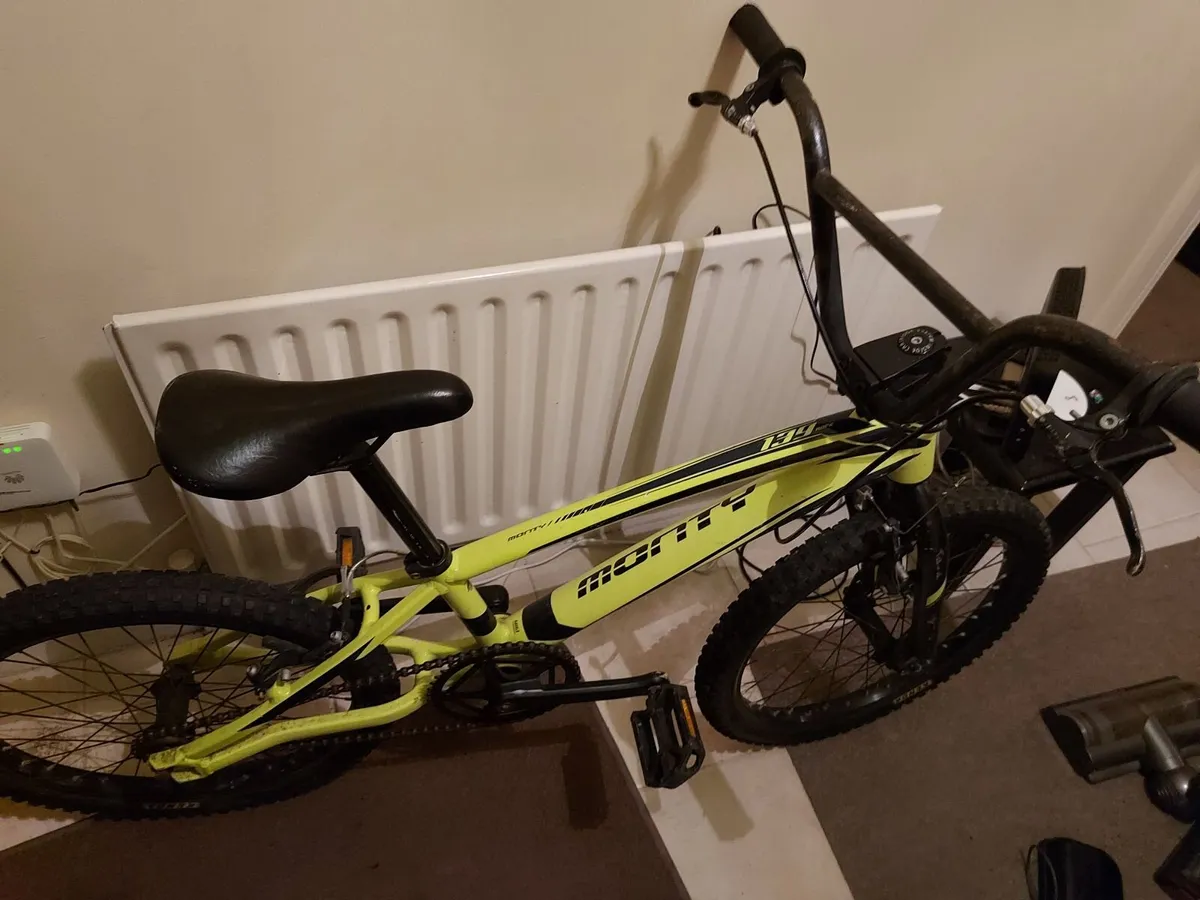 Yellow Monty 139 Race 20 inch wheel BMX Bicycle - Image 1