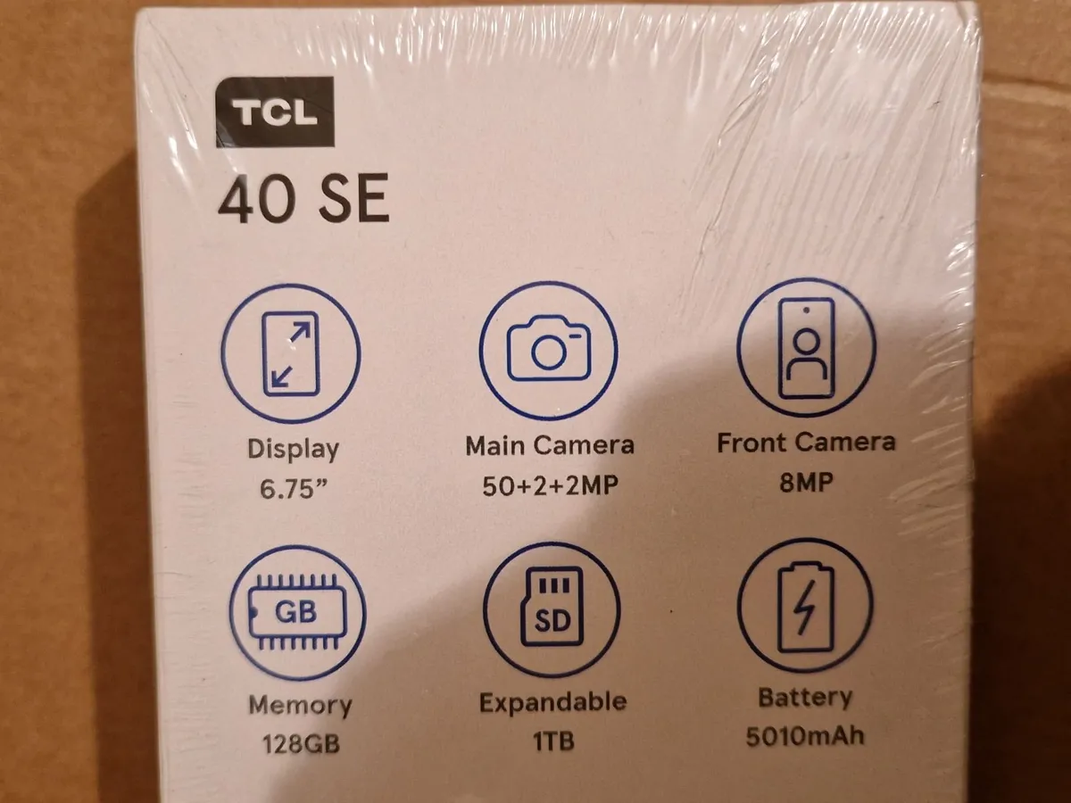 NEW TCL 40SE Smart Phone, 128GB, On Tesco Network - Image 4