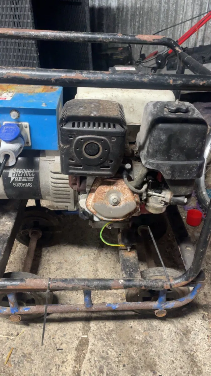 5kva stephill generator (Honda engine) - Image 1