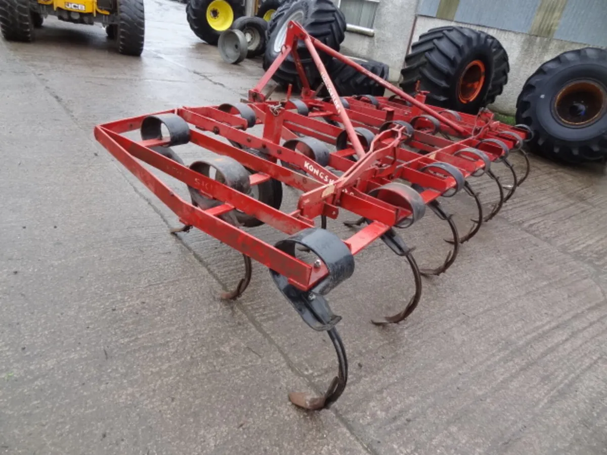 Kongskilde Vibroflex Mounted Springtine Grubber - Image 4