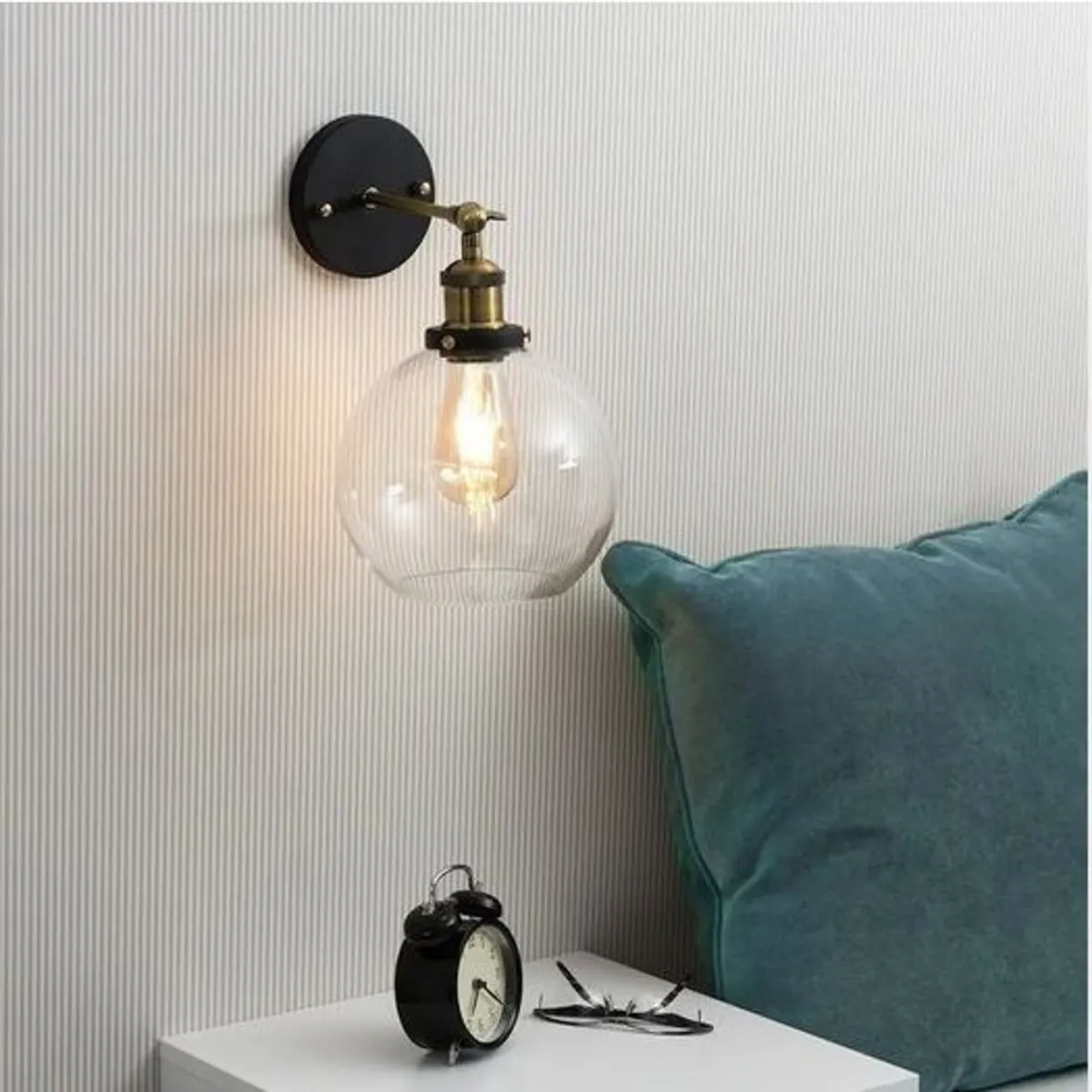 Wilburn 1 - Light Brass Armed Sconce - Image 2