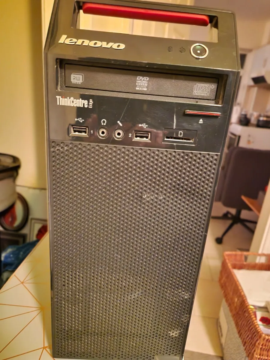 Lenovo ThinkCentre Edge PC, 10GB RAM, 230 GB HDD - Image 1
