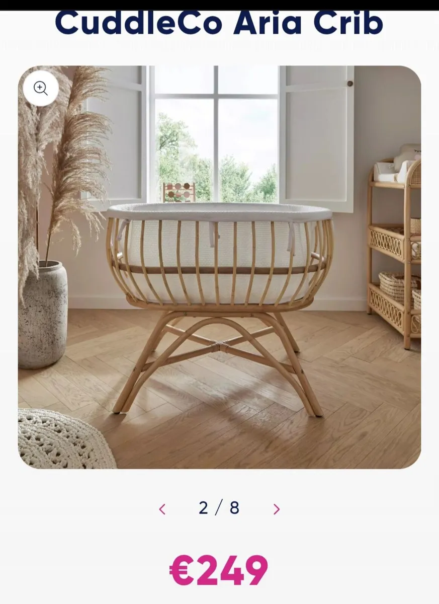 Baby crib/moses basket - Image 1