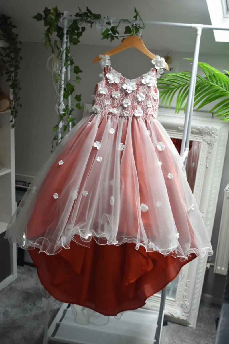 Flowergirl Dress age 7-9 - Image 1