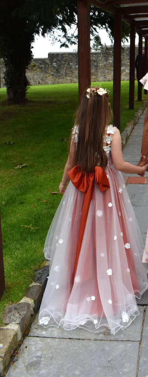 Flowergirl Dress age 7-9 - Image 4