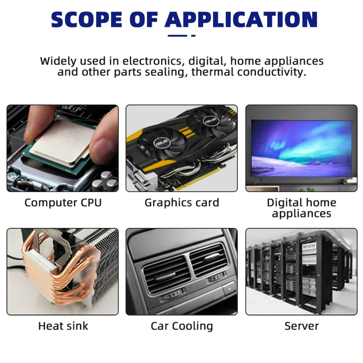 5x Thermal Paste 3g CPU GPU Cooling - Image 4