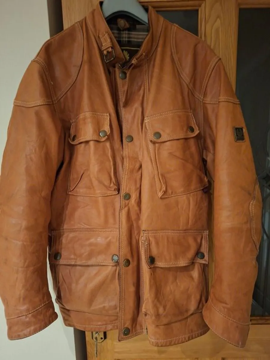 Belstaff trialmaster Panther leather jacket. - Image 2