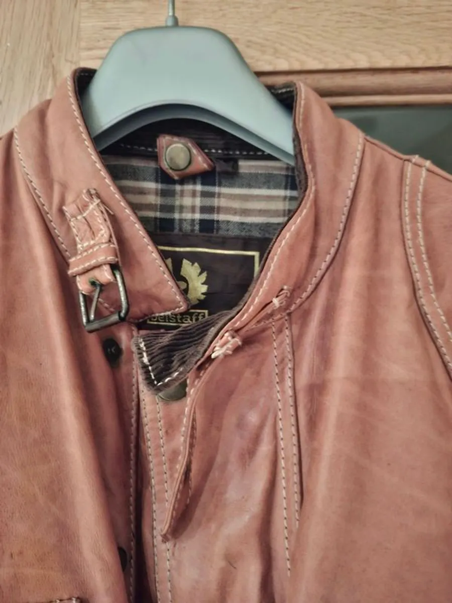 Belstaff trialmaster Panther leather jacket. - Image 4