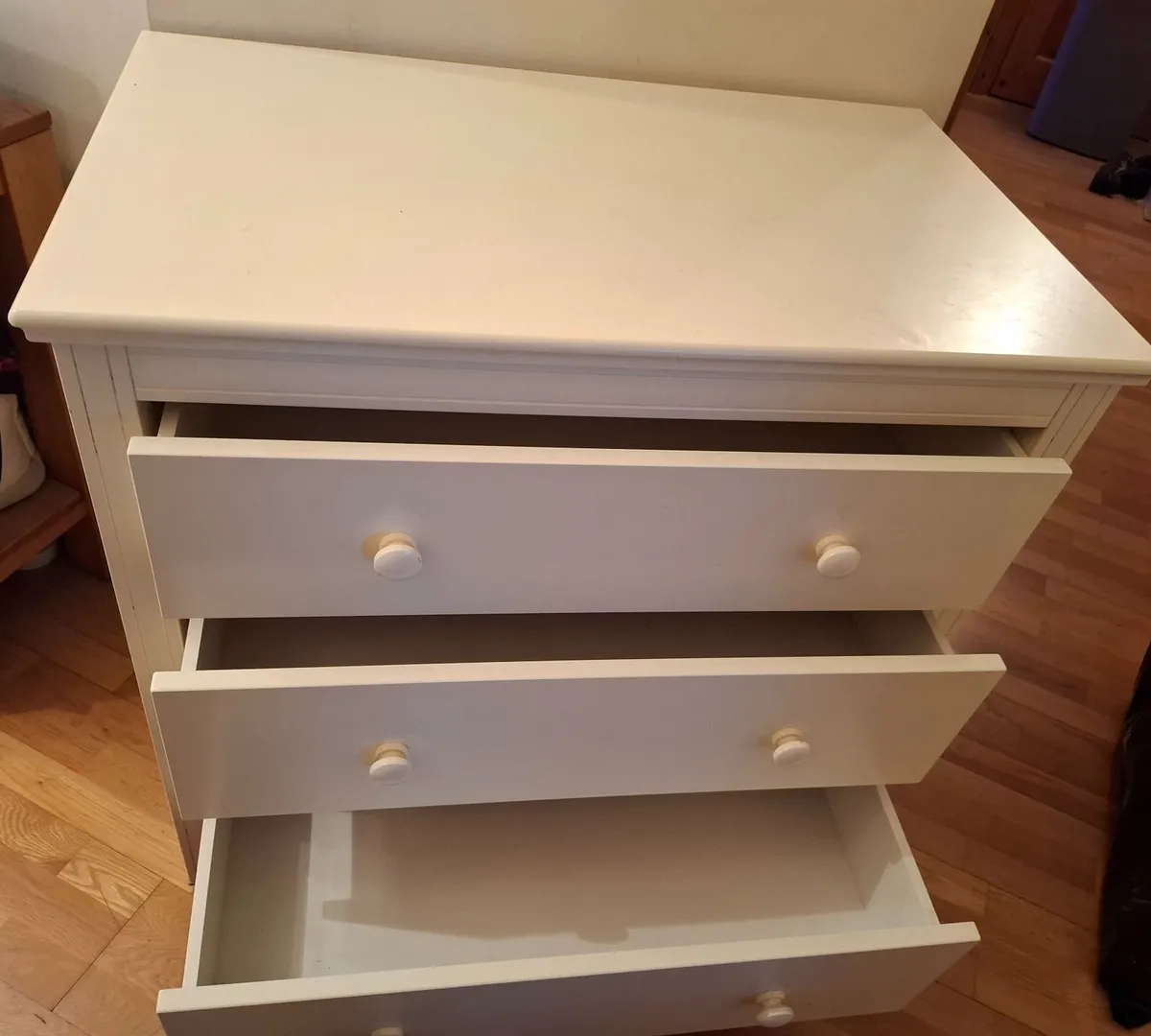 Wardrobe and chest of drawers/ changing table - Image 1