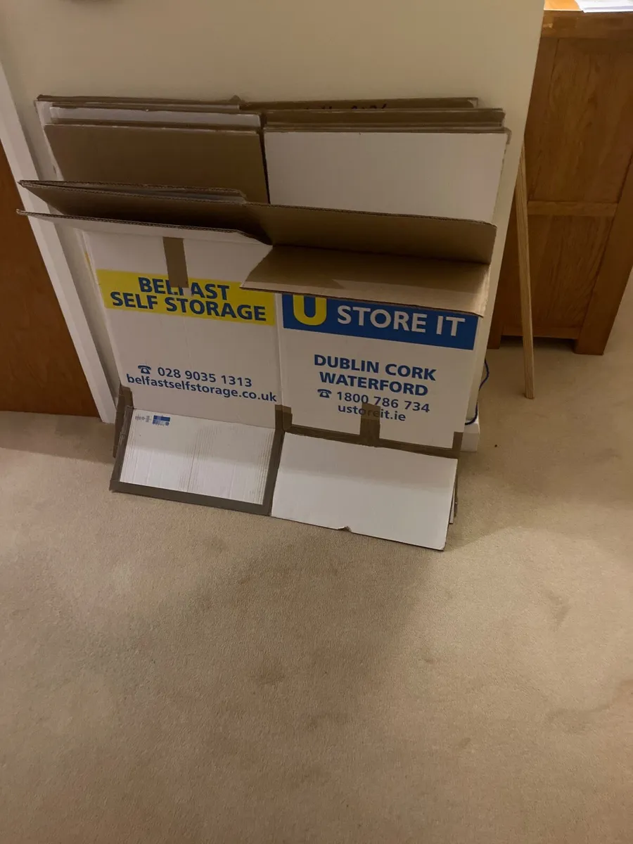 Approximately 15 moving boxes FREE