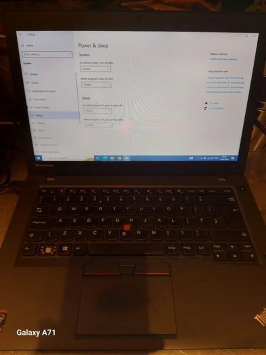 Lenovo Thinkpad Laptop T450,  4GB Ram, Windows 10 - Image 1