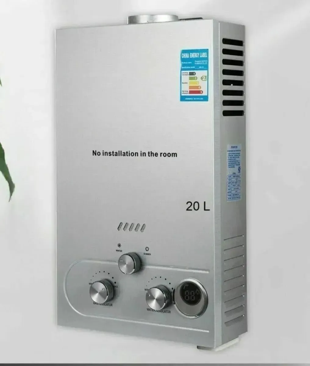 LPG 20L Tankless Gas Water Heater Propane - Image 2