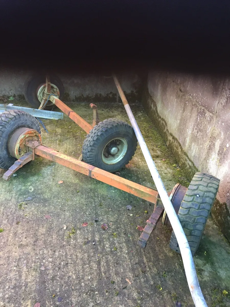 Trailer 10 x6 and axles - Image 4