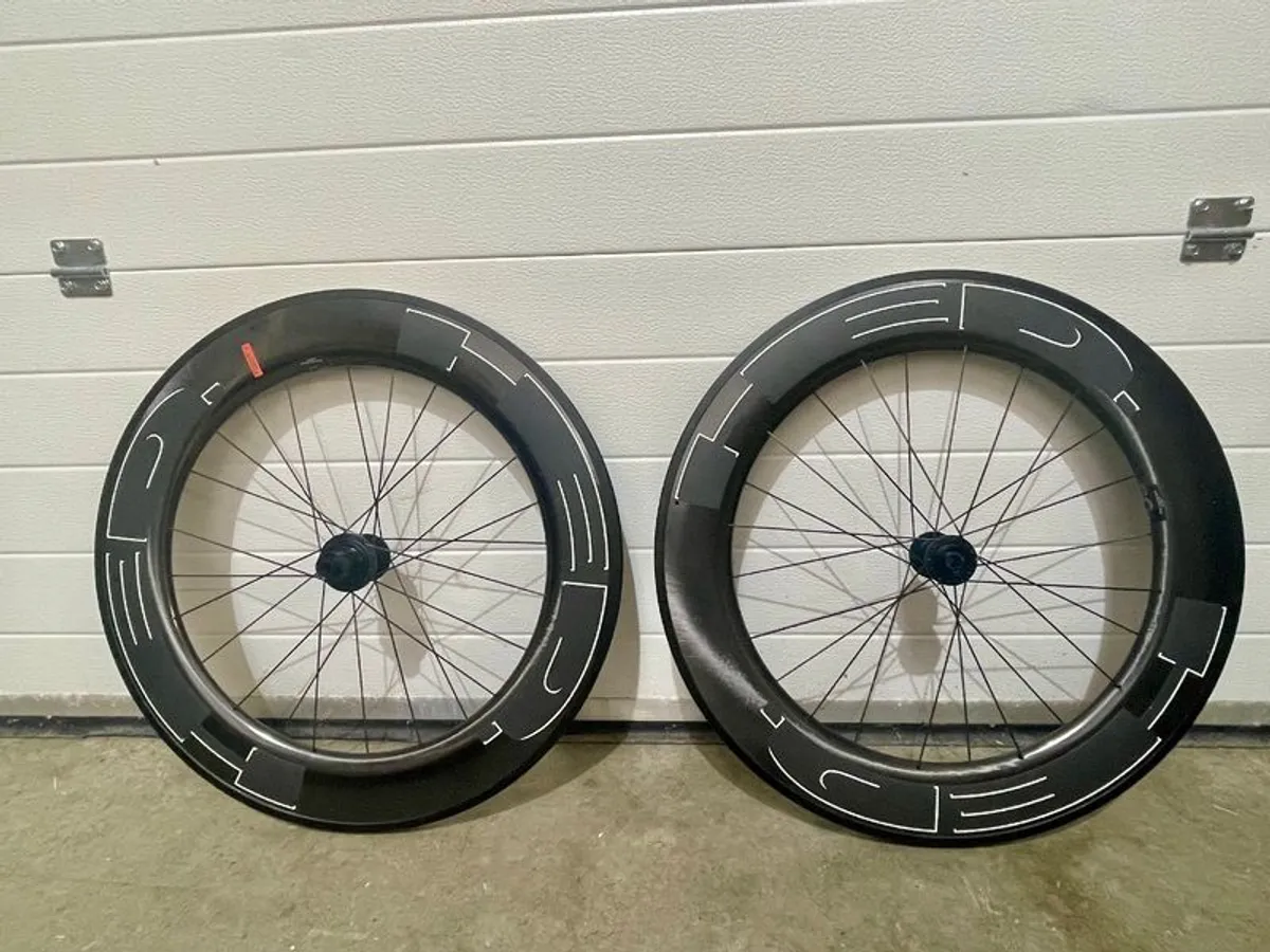 HED JET Black Carbon Wheelset Shimano