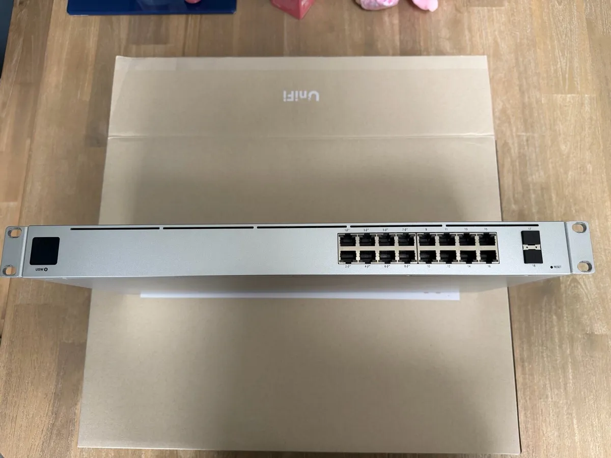 Ubiquiti 16 port PoE switch & WiFi 6 access point - Image 2