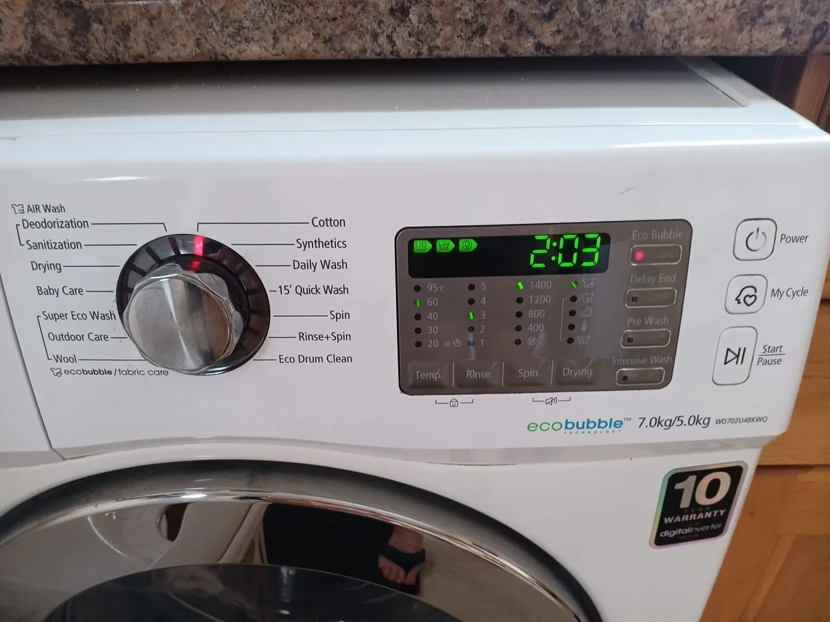 Samsung washer dryer for sale - Image 2