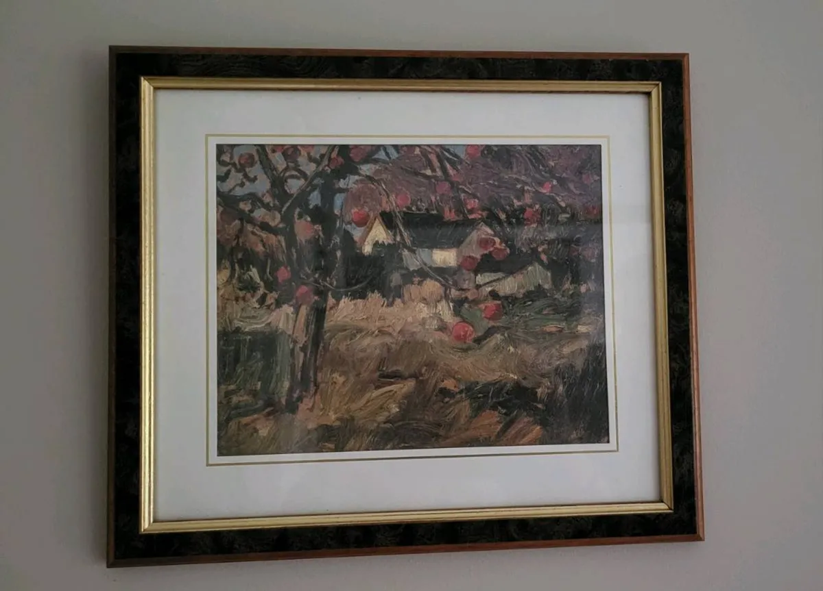 Pair of mounted & framed prints by Canadian artist - Image 2