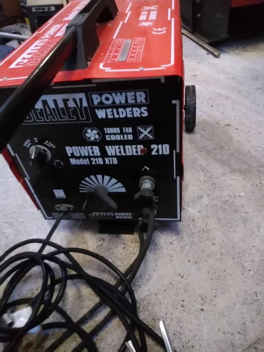 Sealey power welder model 210 XTD Arc welder - Image 2