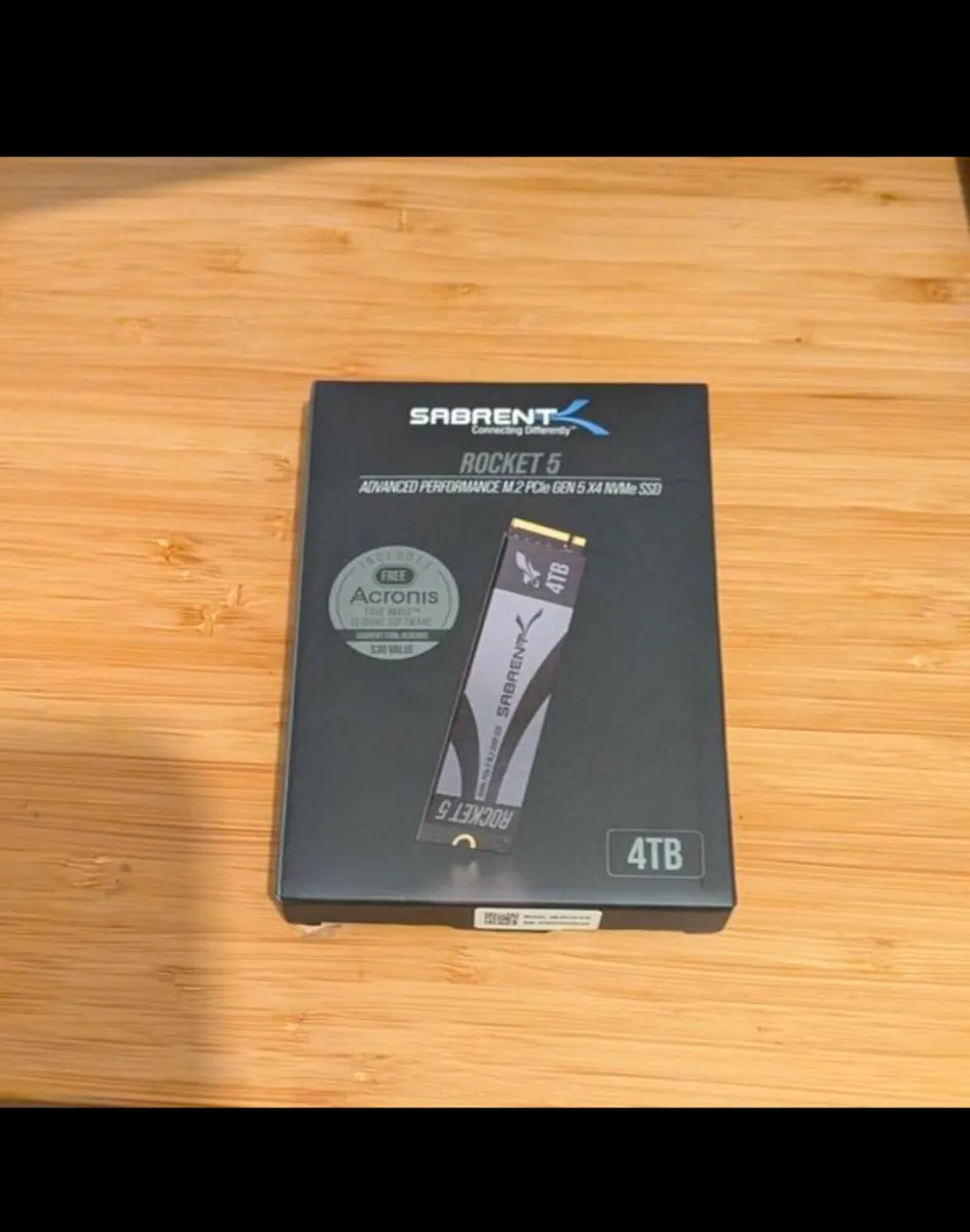 Sabrent Rocket 5 4TB Gen5 ssd - price firm - Image 2