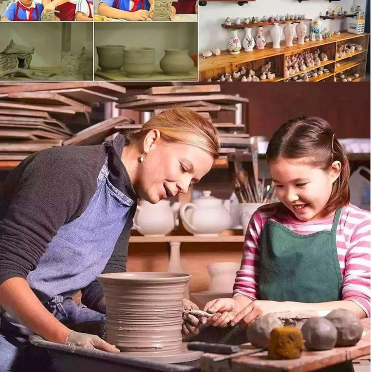 350W 28cm Pottery Wheel for Adults Electric - Image 3